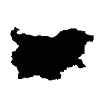 bulgaria blank outline map 1164 2980